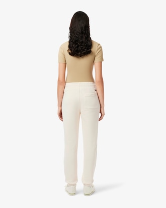 Pantalones De Algodón Con Logo Con Relieve