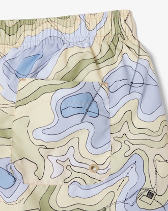 Shorts de Ba&ntilde;o Estampados Largo