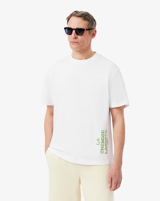 Camiseta de Algod&atilde;o Estampada &mdash; Modelagem ampla