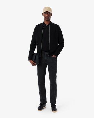 Cal&ccedil;a Jeans Slim Fit Indigo com 5 Bolsos