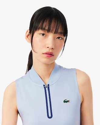 Sleeveless Ultra Dry Stretch Tennis Polo Shirt