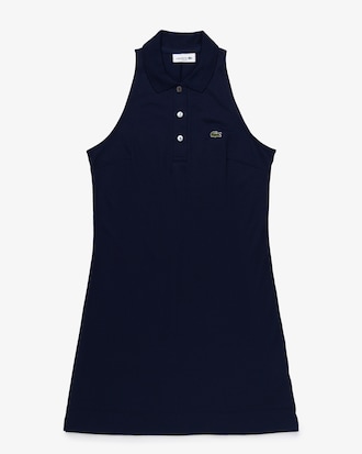 Vestido polo sin mangas de piqu&eacute;
