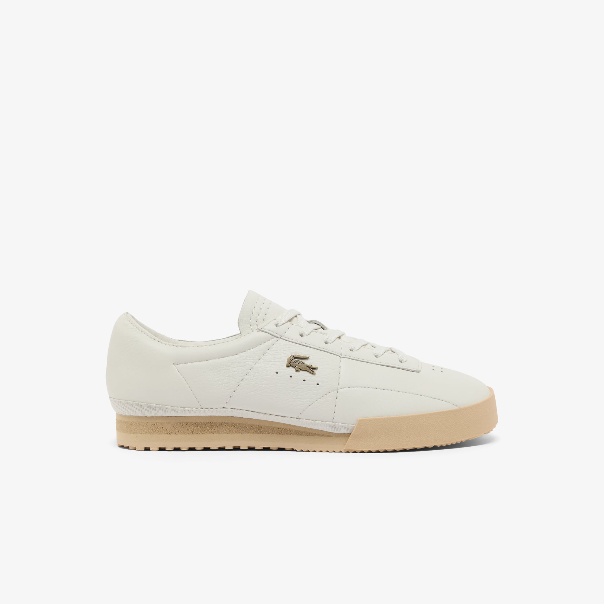 LACOSTE 455A R0067 シューズ 5.5 (US) Tênis de Couro Masculino Retrô Lacoste Aura Elegante Premium
