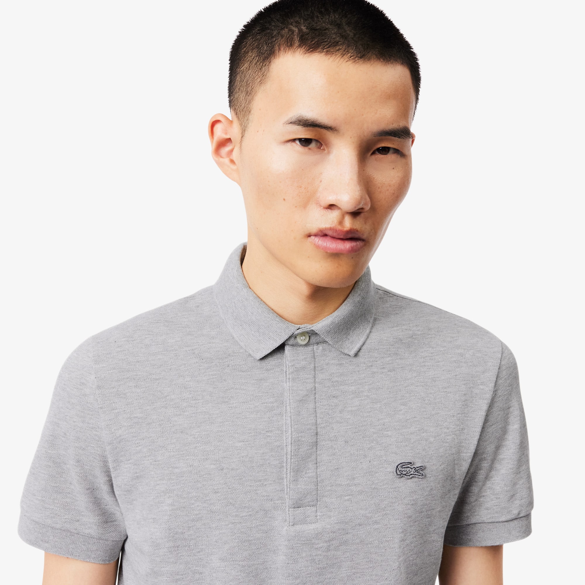 Polo Regular Fit Paris em Piqué Stretch - Lacoste - Novidades 2026