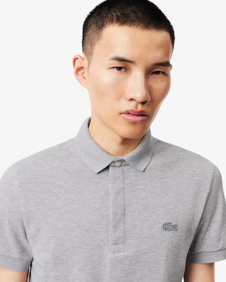 Polo Regular Fit Paris em Piqu&eacute; Stretch