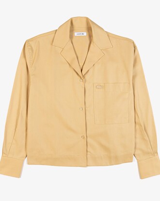 Camisa Feminina de Algod&atilde;o Oversized