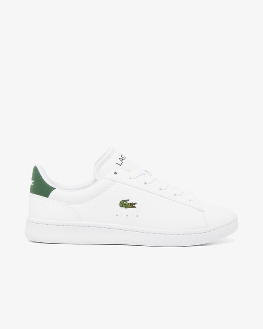 White & Dark Green