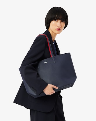 Bolsa Tote Anna com Z&iacute;per