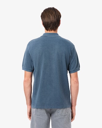 Polo L.12.12 Con Efecto Lavado Fit Cl&aacute;sico