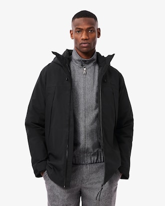 Campera parka acolchonada resistente al agua