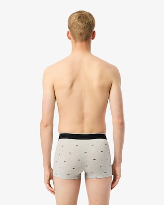 Pacote com 3 Cuecas Trunk Stretch Estampadas