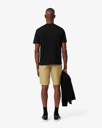 Bermuda Chino em Gabardine Ajuste Regular