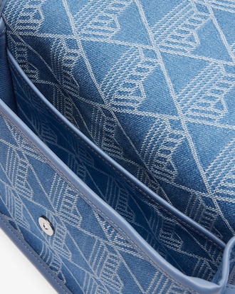 Bolso Con Solapa Con Jacquard Heritage