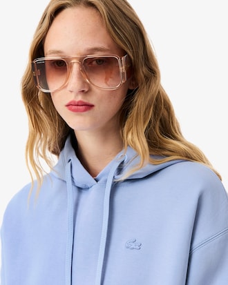 Buzo De Algod&oacute;n Corto Con Capucha