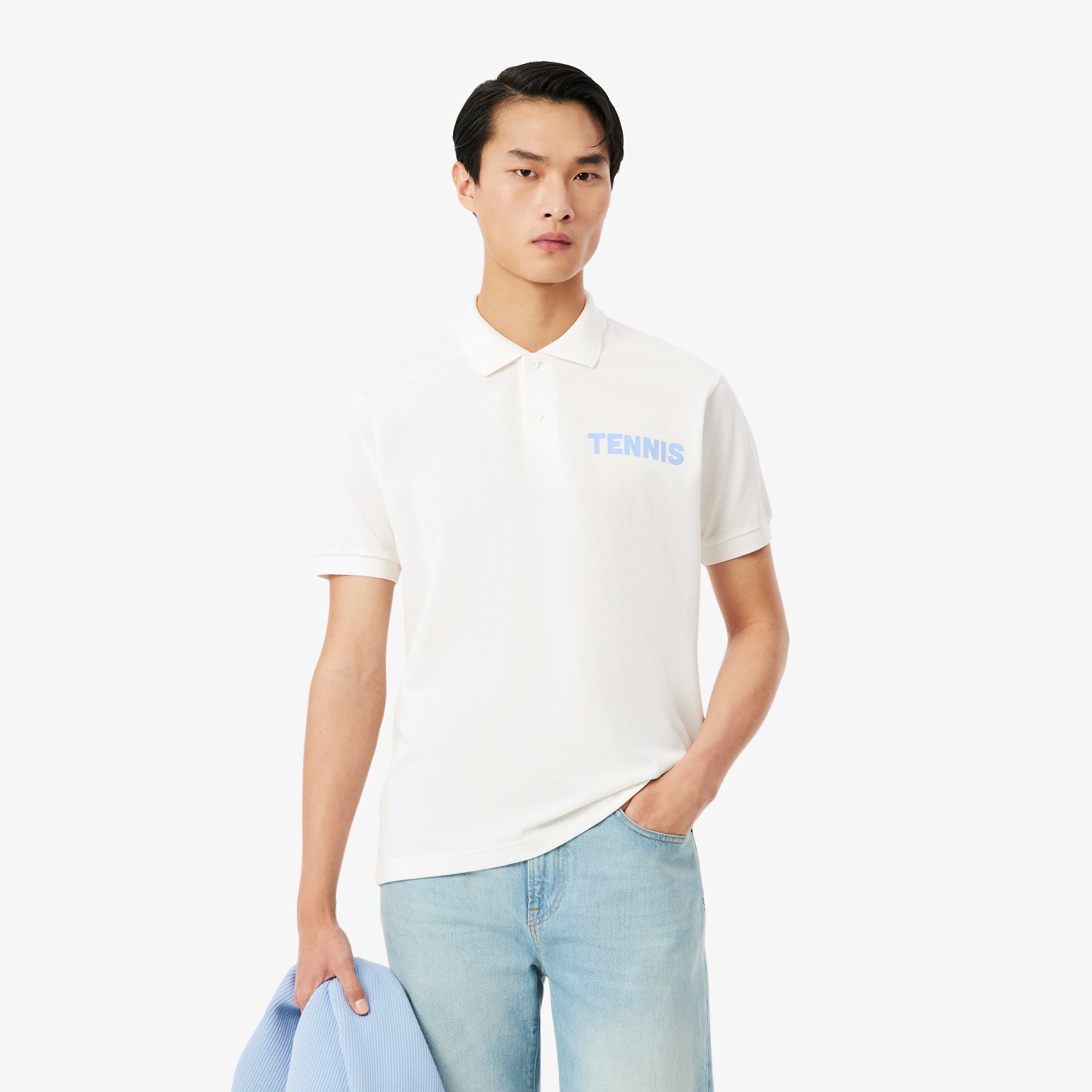 Polo Tenista Petit Piqué Estilo Clássico