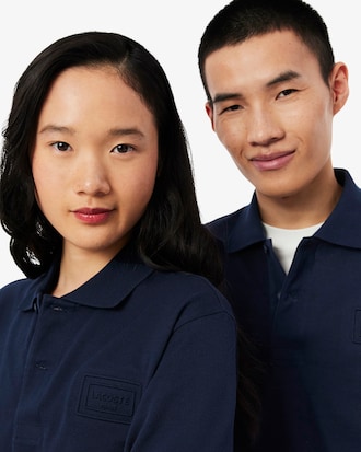 Polo com Estampa em Relevo &ndash; Classic Fit