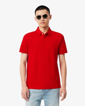 Polo Regular Fit Paris em Piqué Stretch