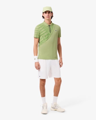 Polo de T&ecirc;nis Slim Fit Gravada Ultra Dry