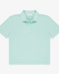 Polo piqué con detalles en contraste