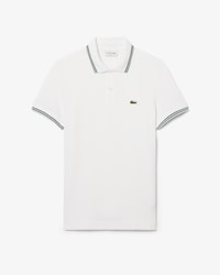 Polo L.12.12 con Acento en Ruedo Fit Regular