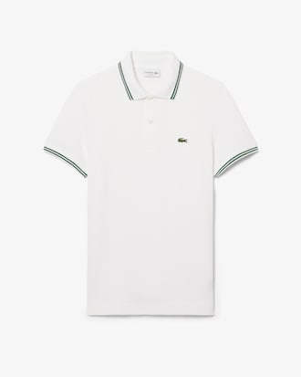 Polo L.12.12 con Acento en Ruedo Fit Regular