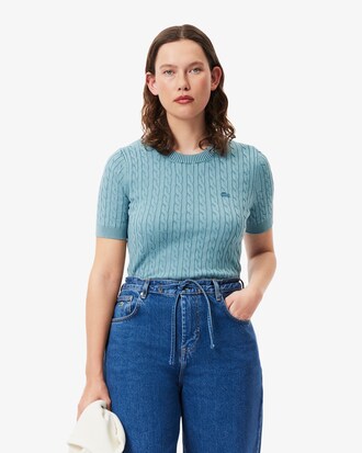 Cardigan Tejido Con Efecto Lavado