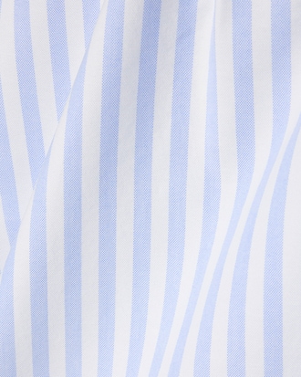 Camisa Oxford Listrada com Caimento Regular