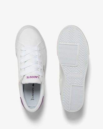 T&ecirc;nis feminino Lacoste Ziane Platform em tecido