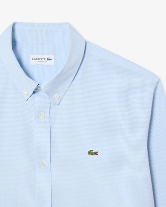 Regular Fit Checked Cotton Shirt