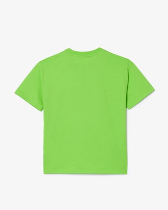 Remera De Algod&oacute;n Con Estampado De Cocodrilo