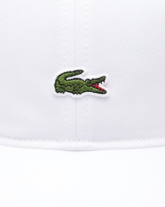 Gorra De Gabardina De Algodón