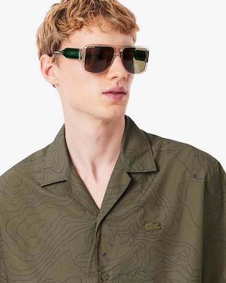 Camisa de Manga Corta Fit Relajado