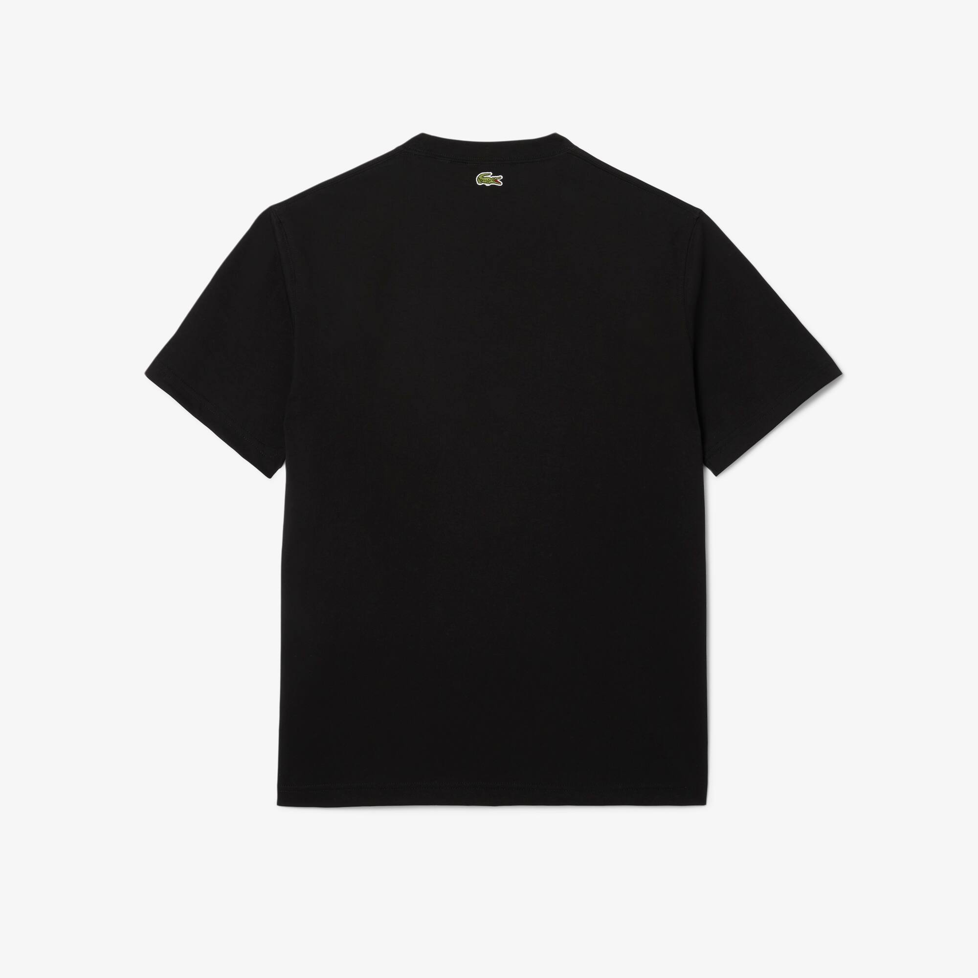 Camiseta em Algodão Lacoste Since 1933 de Caimento Clássico