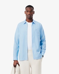 Camisa De Poplin Fit Regular