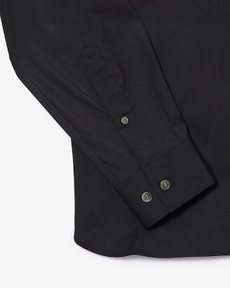 Camisa de Poplin Elastizada Slim Fit