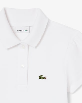 Camisa Polo em Piqu&eacute; com Gola Recortada