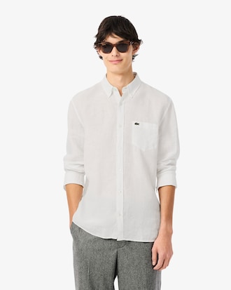 Camisa de Linho de Caimento Regular