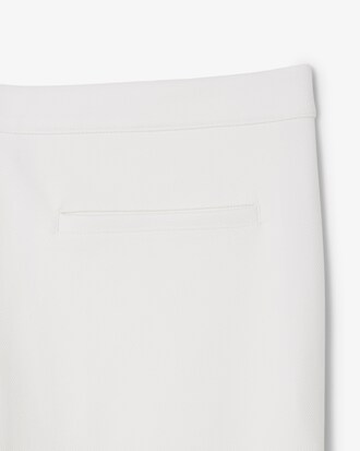 Jogging de Twill Plisado