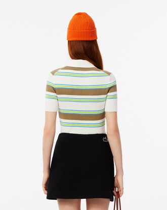 Sweater De Algod&oacute;n Con Cuello Polo