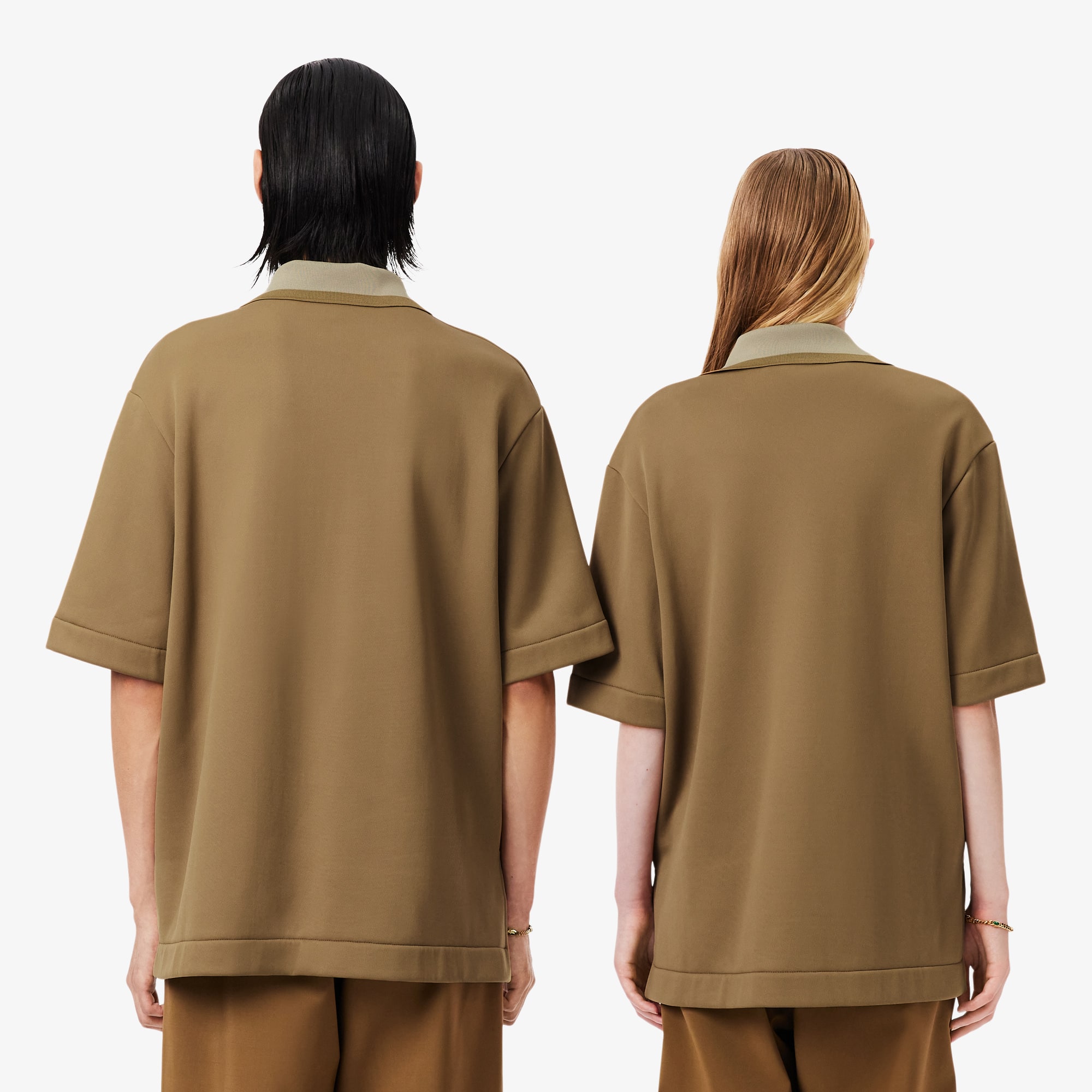 Camisa Polo Oversized em Cetim Runway - Moda Masculina - Novidades