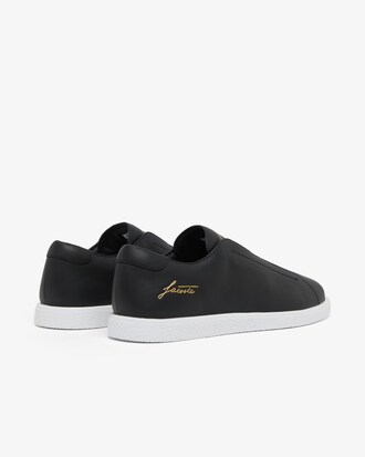 T&ecirc;nis Masculinos Linecourt em Couro &ndash; Slip-On