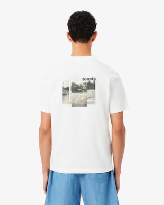 Camiseta de Algod&oacute;n con Estampado