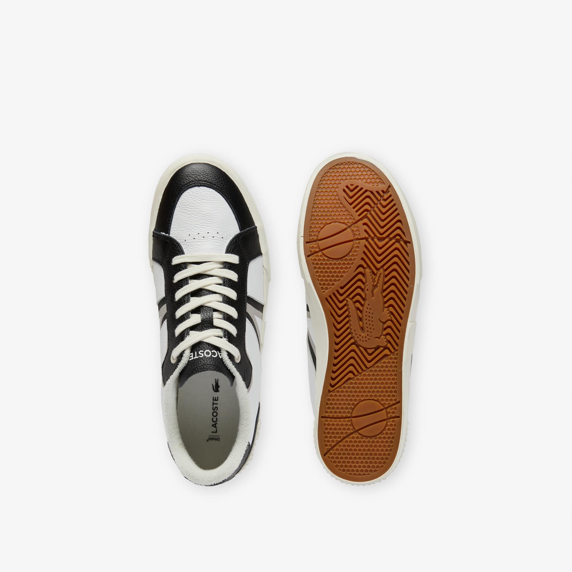 アクマイトン　CODE:L-004 Tênis de Couro Masculino L004 Lacoste