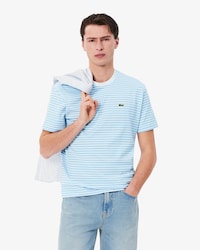 Camiseta Listrada de Algod&atilde;o Pesado