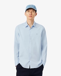Camisa de Poplin Elastizada Slim Fit
