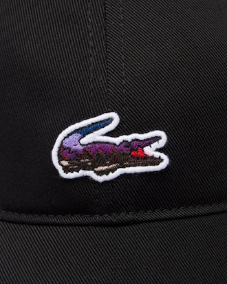 Gorra Cocodrilo de Algodón con Estampa Landscape
