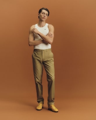 Cal&ccedil;as Chino em Algod&atilde;o Ajuste Regular