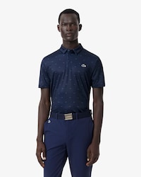 Polo de Golfe Estampada Regular Fit
