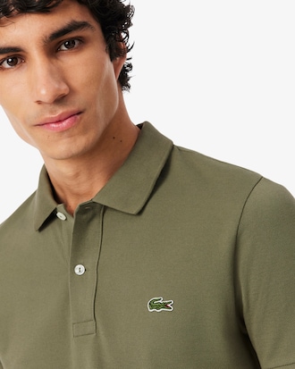 Polo Slim Fit L.12.12 em Piqu&eacute;
