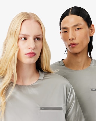 Camiseta Acolchoada Brilhante Da Passarela